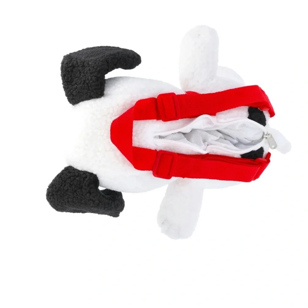 Peanuts White and Black Backpack